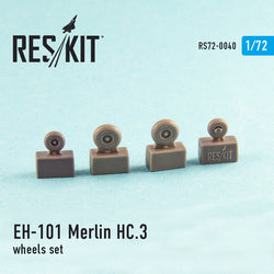 EH-101  Merlin HMA.1 only England (FAA) Wheels Set