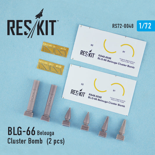 BLG-66 Belouga Cluster Bomb (2 pcs) for Mirage F.1, Mirage 2000, Sepecat Jaguar