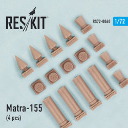 Matra-155 (4 pcs) for Hunter, Canberra, Harrier, Phantom, Jaguar, Hawk, Strikemaster