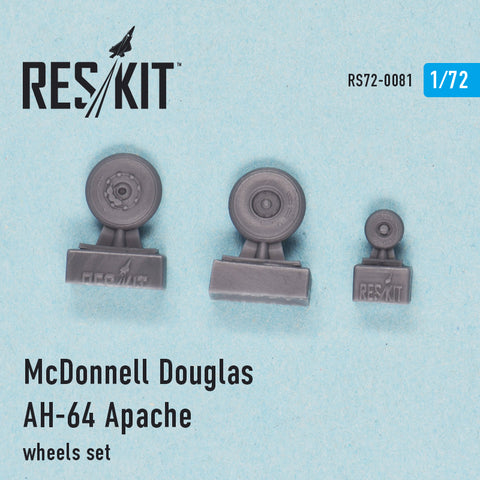 McDonnell Douglas AH-64 Apache Wheels Set