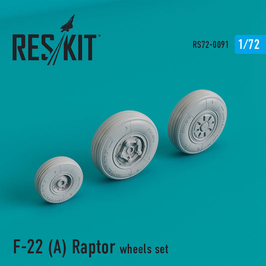 F-22A Raptor Wheels Set