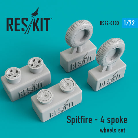 Spitfire - 4 spoke  Wheels Set