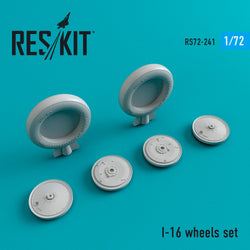 I-16 wheels set (1/72)