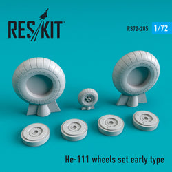 He-111 wheels set early type (1/72)