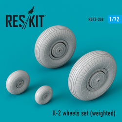 Il-2 wheels set (weighted) (1/72)