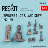 Japanese Pilot & Land Crew 1937-1945