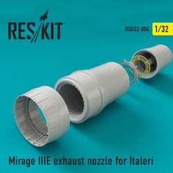 Mirage IIIE exhaust nozzle