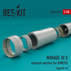 MIRAGE III E exhaust nozzles for KINETIC