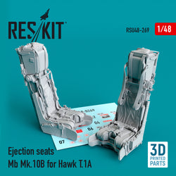 Ejection seats Mb Mk.10B for Hawk T.1A (3D Printing) (1/48)
