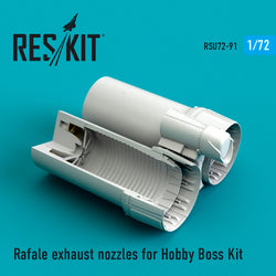 Rafale exhaust nozzles for HobbyBoss kit (1/72)