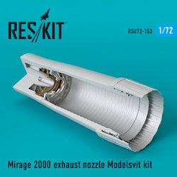 Mirage 2000 exhaust nozzle Modelsvit kit (1/72)