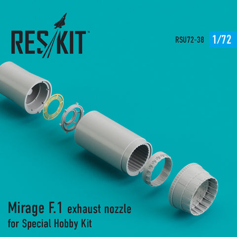 Mirage F.1 exhaust nozzle (Special Hobby)