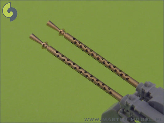 Browning M2 aircraft .50 caliber (12.7mm) barrels with flash hid