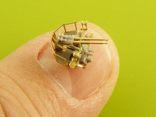 USN 40 mm/56 Bofors twin mount ver.1 / with Mk-51 director - (6pcs)