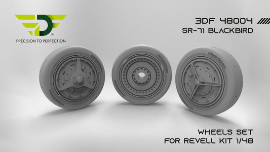 SR-71 BLACKBIRD Wheels Set (Revell Kit)