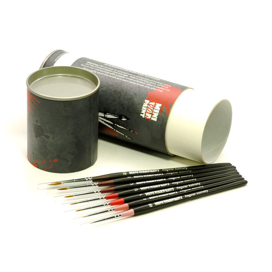 Set of brushes series Regular with tube case v2.0 (7 brushes)
