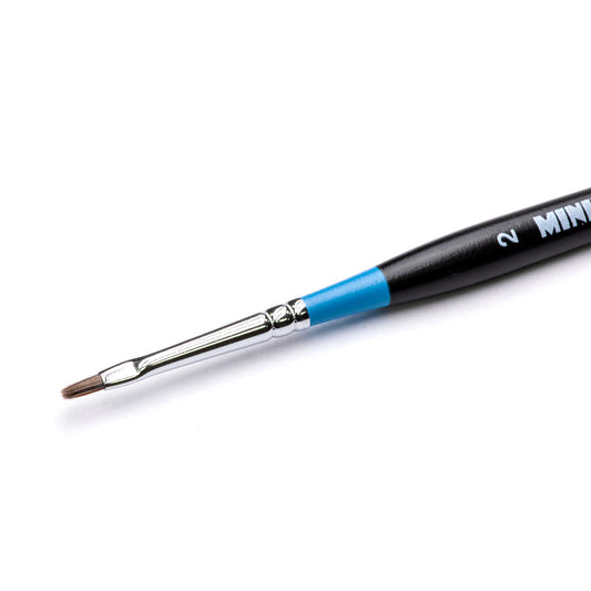 Brush for oils and pigments No. 2 with a short handle