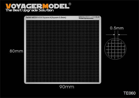 MESH 4X4 Square A (Square 0.5mm)