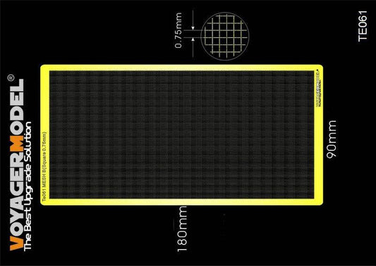 MESH 4X4 Square B (Square 0.75mm)
