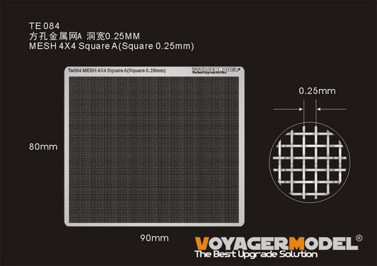 MESH 4X4 Square A (Square 0.25mm)