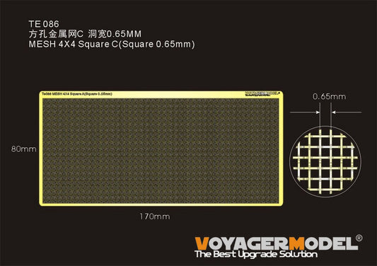 MESH 4X4 Square C (Square 0.65mm)