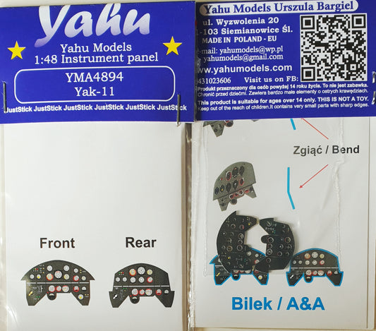 Yak-11 Instrument Panel