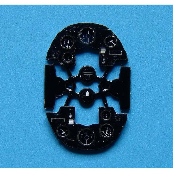 Tiger Moth (Black) Instrument Panel