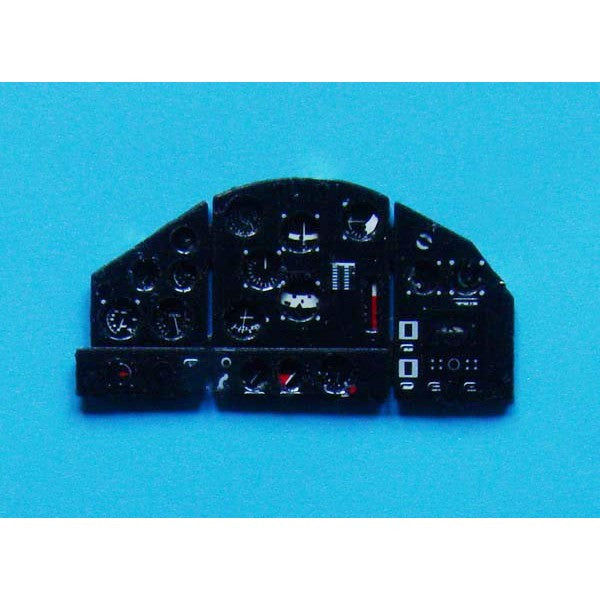 Fokker DXXI Finland early Instrument Panel