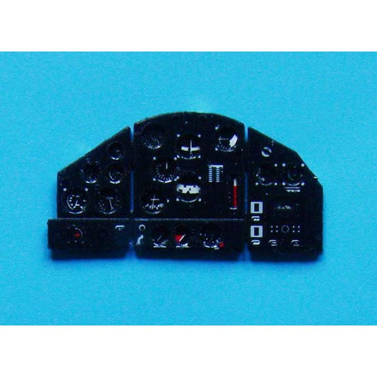 Fokker DXXI Finland early Instrument Panel