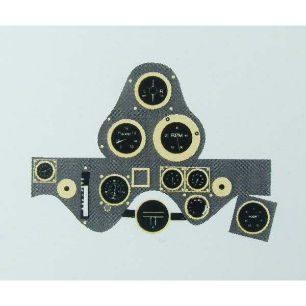 Hawker Fury Mk.I Instrument Panel