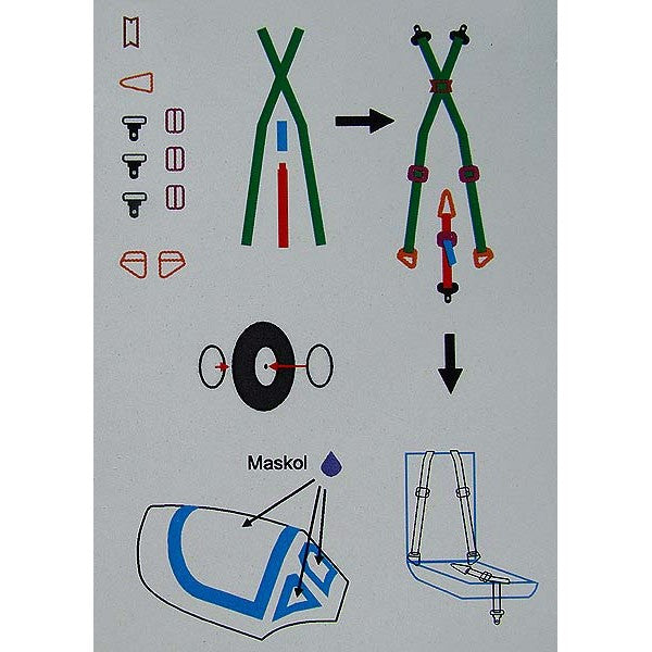 I.A.R.80 Set Instruments - Masks - Seat-Belts