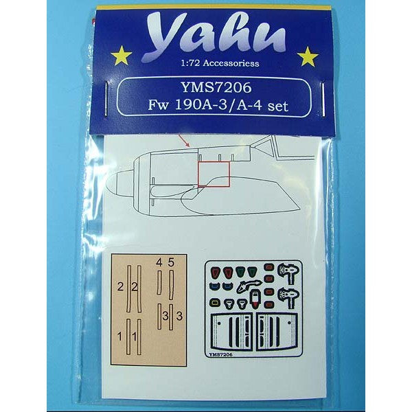 Fw-190 A-3/A-4 Set Instruments - Seat-Belts