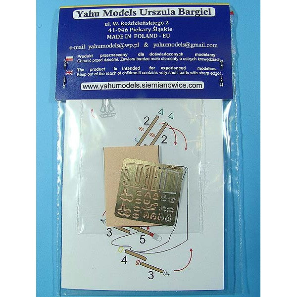 Fw-190 A-3/A-4 Set Instruments - Seat-Belts