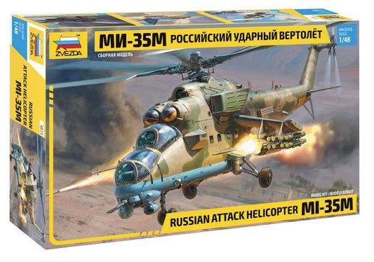 Russian Attack Helicopter MI-35M (1/48)