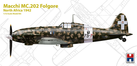 Macchi MC.202 Folgore, North Africa 1942 (ex Hasegawa)