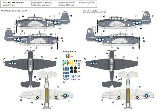 TBF/TBM-1C Avenger Battle of Leyte Gulf - Οκτώβριος 1944 (πρώην Hasegawa)