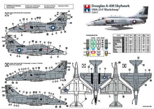 Douglas A-4M Skyhawk Black Sheep (πρώην Fujimi)