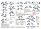 HELLENIC F-16C SQUADRONS TAIL MARKS + ROUNDERS AND NUMBERS
