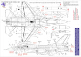 F-16 VIPER STENCILS DATA