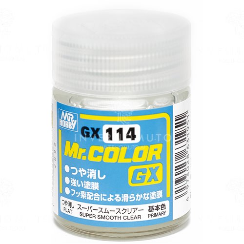 GX SUPER SMOOTH CLEAR FLAT (18ml)