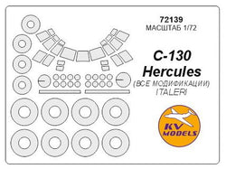 C-130 HERCULES + wheels masks