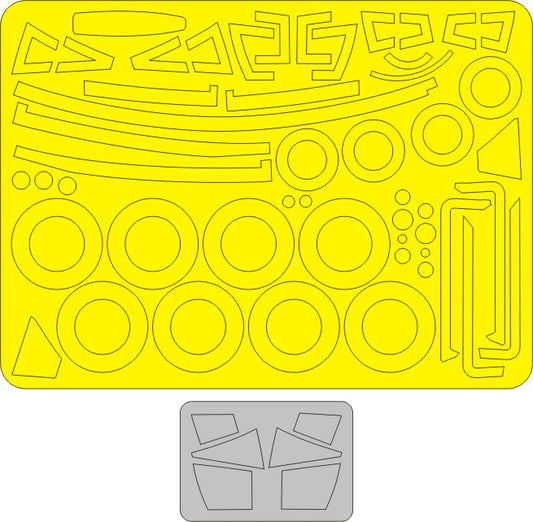 MiG-31 B/BS kabuki masks (1/48)