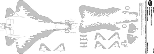 Μάσκες κοπής Mi-24V/VP/P για κουβούκλιο και τροχούς (για Zvezda)