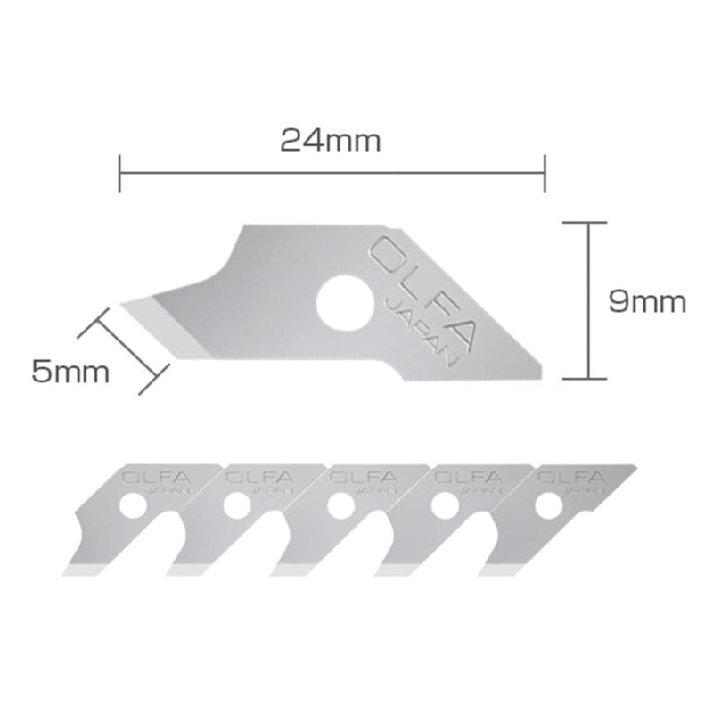 OLFA Hand Compass Cutter Spare Blades (15-pack) – HOBBYColours