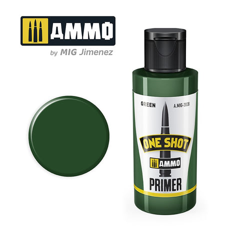 ONE SHOT PRIMER - GREEN (60ml) – HOBBYColours