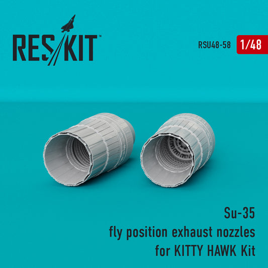 Ακροφύσια εξάτμισης θέσης πτήσης Su-35 (KITTY HAWK)