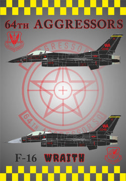 64th AGGRESSORS F-16 WRAITH