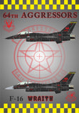 64ο AGGRESSORS F-16 WRAITH