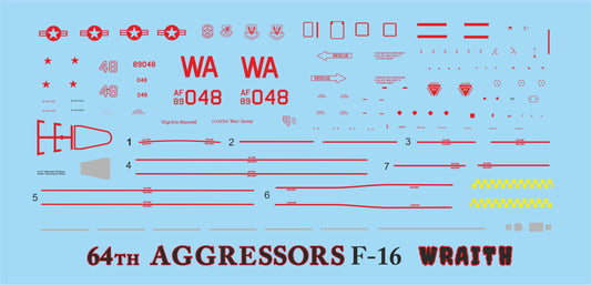64th AGGRESSORS F-16 WRAITH