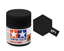 Tamiya mini acrylic XF-1 Flat Black